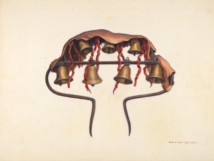 Conestoga Wagon Bells, 1935/1942. Creator: Samuel W. Ford.