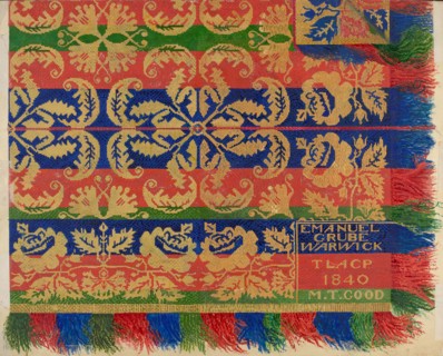 Coverlet, c. 1936. Creator: Albert Eyth.