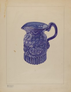 Cream Pitcher, c. 1937. Creator: Frank Fumagalli.