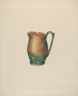 Cream Pitcher, c. 1940. Creator: Edward L Loper.