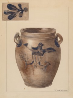 Crock, 1935/1942. Creator: Yolande Delasser.