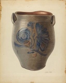 Crock, c. 1953. Creator: John Fisk.