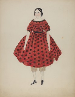 Doll with China Head, 1935/1942. Creator: Mary Fitzgerald.