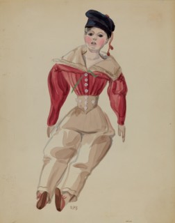 Doll, c. 1936. Creator: Raoul Du Bois.