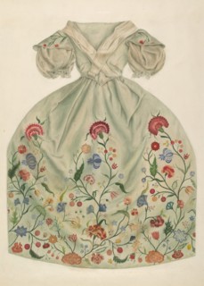 Dress, 1935/1942. Creator: Betty Fuerst.