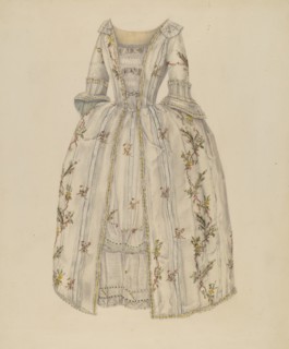 Dress, c. 1938. Creator: Bessie Forman.