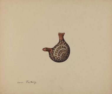 Earthenware Bird, c. 1940. Creator: Aaron Fastovsky.