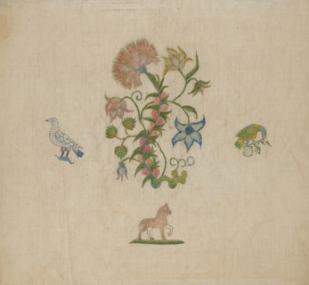 Embroidery, c. 1940. Creator: Isabella Ruth Doerfler.