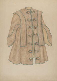 Evening Cloak, c. 1940. Creator: Mary Fitzgerald.