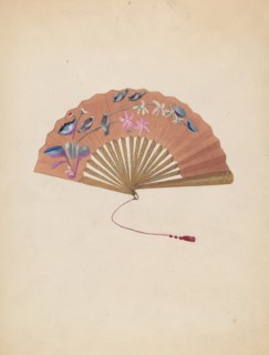 Fan, 1935/1942. Creator: Bessie Forman.