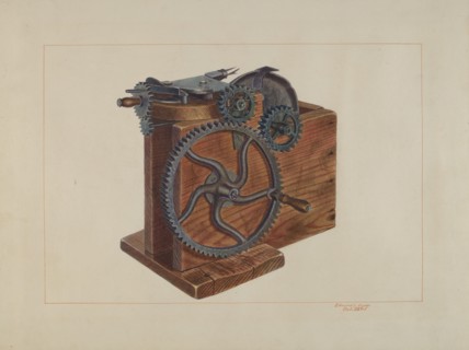 Fruit Slicer, c. 1938. Creator: Edward L Loper.