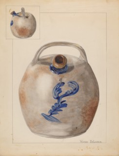 Harvester Jug, c. 1937. Creator: Yolande Delasser.