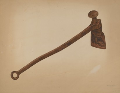 Hawsing Iron, 1939. Creator: William Frank.