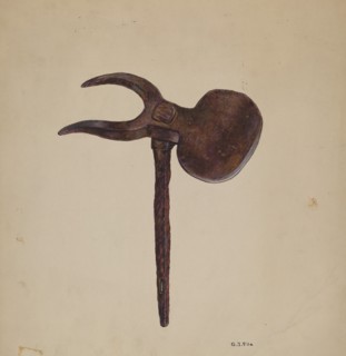 Hoe, 1935/1942. Creator: George File.