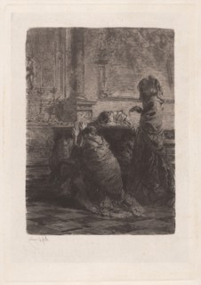 I Fratelli sono al campo (The Men are in the Field), 1870. Creator: Mose, Bianchi.
