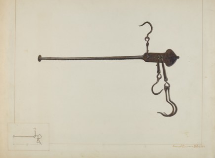 Iron Scales, c. 1937. Creator: Samuel Fineman.