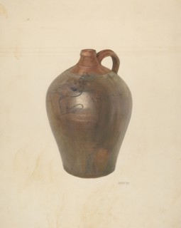 Jug, 1939. Creator: Bisby Finley.