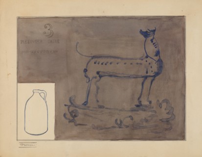 Jug, c. 1937. Creator: Frank Fumagalli.