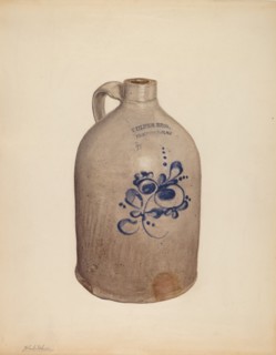 Jug, c. 1938. Creator: Yolande Delasser.