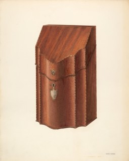 Knife Box, c. 1940. Creator: Harry Eisman.
