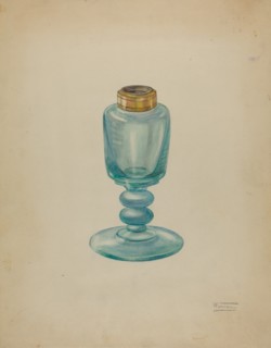 Lamp, c. 1940. Creator: Frank Fumagalli.