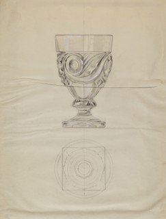 Lidded Compote, c. 1936. Creator: Albert Eyth.
