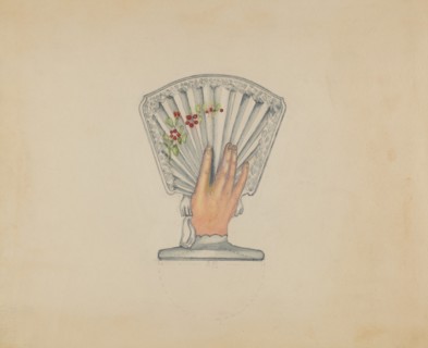 Match Holder, c. 1936. Creator: Albert Eyth.