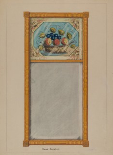 Mirror, c. 1937. Creator: Marie Famularo.