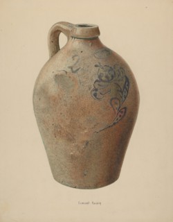 Molasses Jug, c. 1942. Creator: Samuel Faigin.