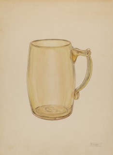 Mug, c. 1940. Creator: Frank Fumagalli.