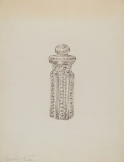 Mustard Pot, c. 1939. Creator: Elisabeth Fulda.