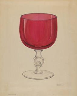 Ornamental Goblet, c. 1936. Creator: Frank Fumagalli.