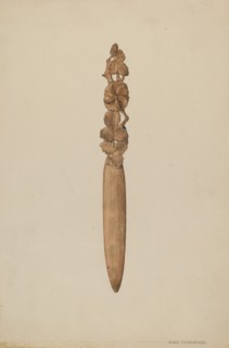 Paper Knife, c. 1938. Creator: Max Fernekes.