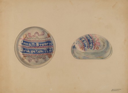 Paper Weight, c. 1937. Creator: Frank Fumagalli.