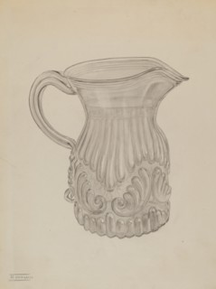 Pitcher, c. 1937. Creator: Frank Fumagalli.