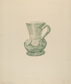Pitcher, c. 1939. Creator: Elisabeth Fulda.