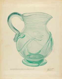 Pitcher, c. 1940. Creator: Frank Fumagalli.