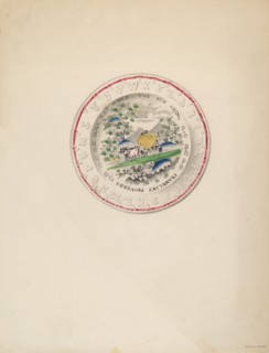 Plate, 1935/1942. Creator: Samuel Faigin.
