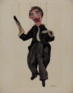 Puppet, 1935/1942. Creator: George File.