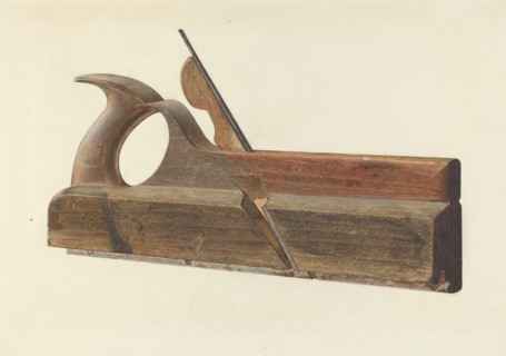 Rabbet Plane, c. 1938. Creator: Samuel Faigin.