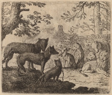 Reynard's Relatives Plead for Him, probably c. 1645/1656. Creator: Allart van Everdingen.