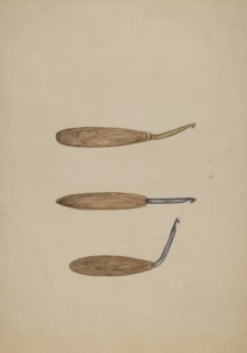 Rug Hooks, c. 1941. Creator: Mary Fitzgerald.