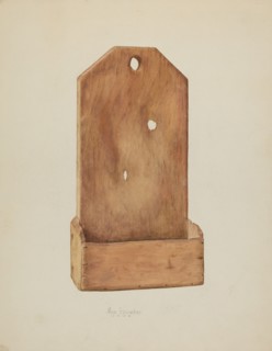 Scouring Board, 1939. Creator: Max Fernekes.
