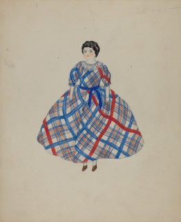 Shaker Doll, 1935/1942. Creator: Mary Fitzgerald.