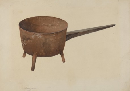 Skillet, 1938. Creator: William Frank.