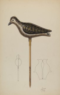 Snipe Decoy, 1941. Creator: Lawrence Flynn.