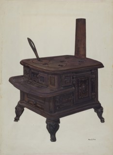 Stove (Model), c. 1939. Creator: George File.