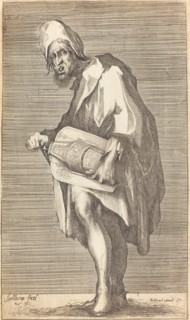 The Blind Hurdy Gurdy Player. Creator: Jacques Bellange.