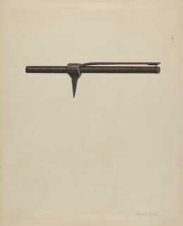 Trap Gun, c. 1936. Creator: William Frank.