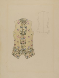 Waistcoat, c. 1936. Creator: Bessie Forman.